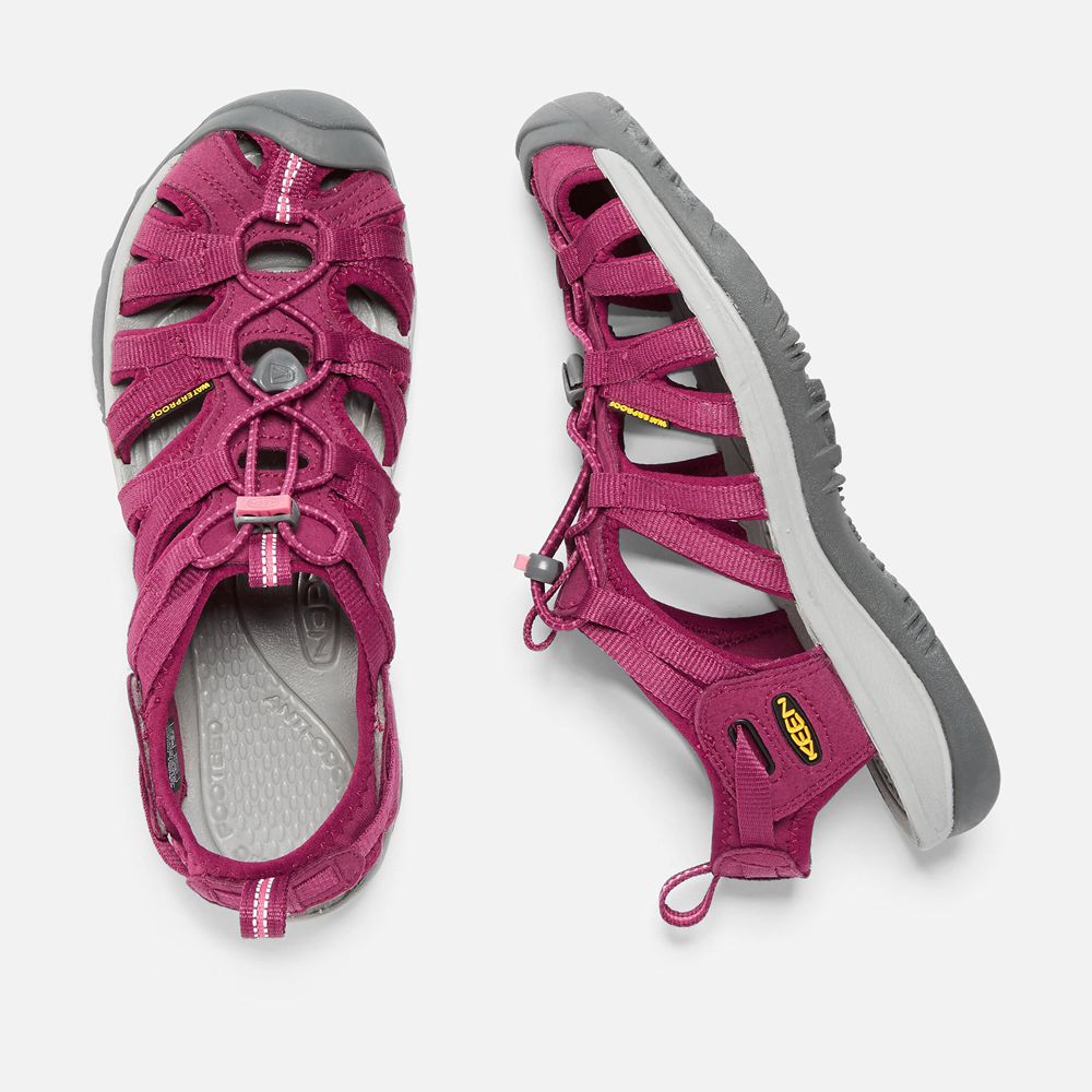 Keen Vandringssandaler Dam Röda/Orange - Whisper - 836214HDJ
